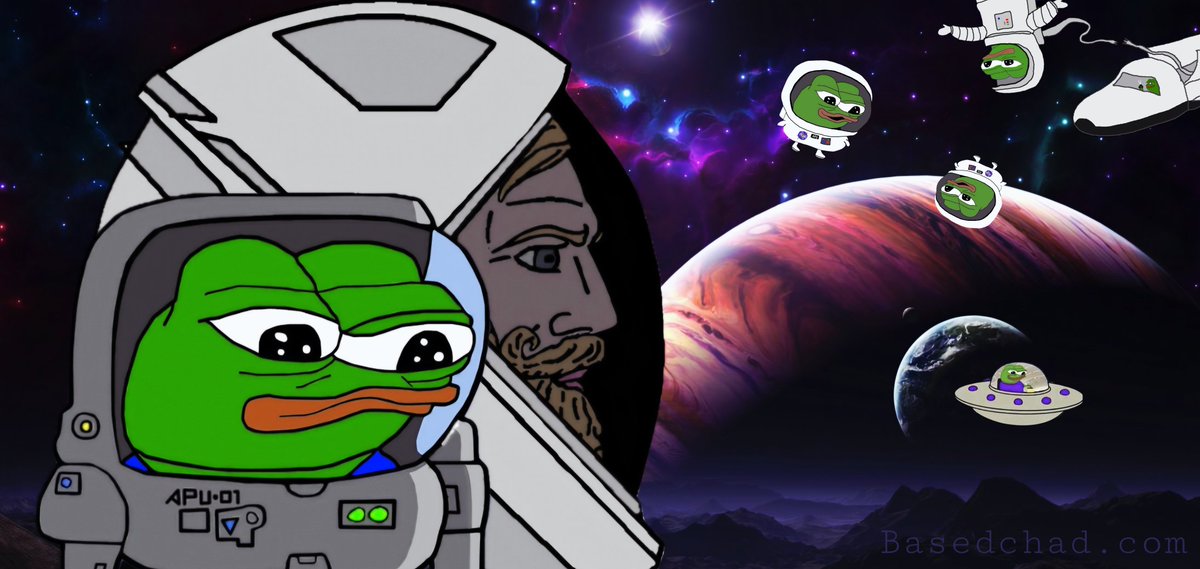 EcomiSkywalker's tweet image. $CHAD $APU @BasedChadHQ @ApusCoin