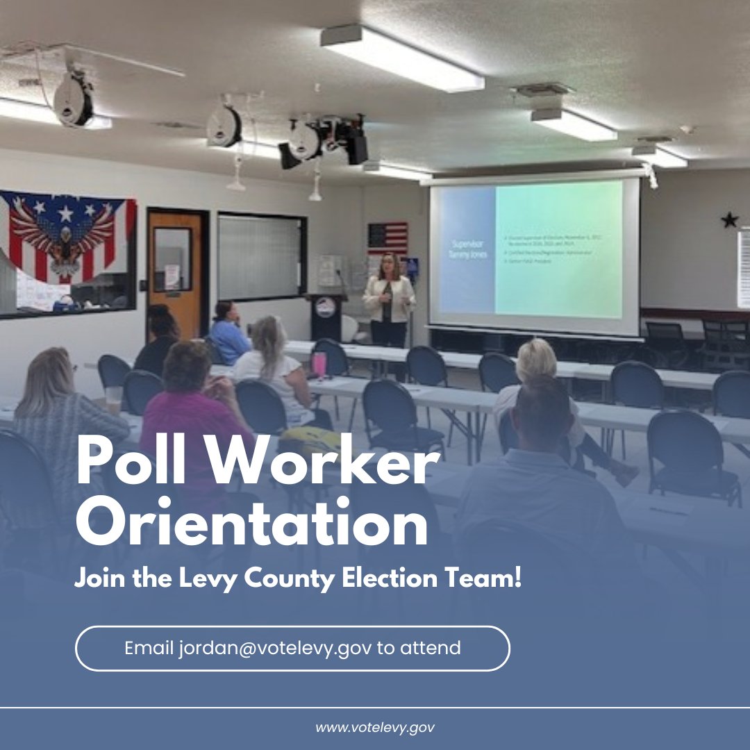 Levy County Supervisor of Elections - Tammy Jones tweet media