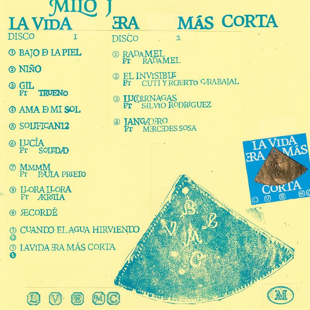 MiloJData_'s tweet image. "La Vida Era Más Corta" de Milo J ya se encuentra disponible en todas las plataformas digitales🌒
🔗Spotify:open.spotify.com/prerelease/07N…
🔗AmazonMusic:music.amazon.es/albums/B0FR5LH…