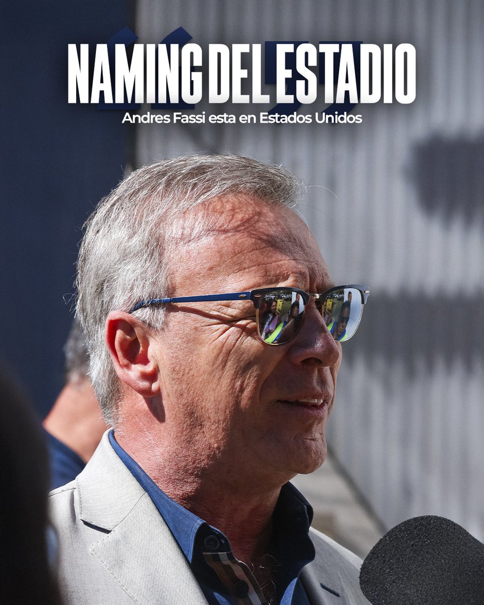 #Talleres | 📌 Andrés Fassi, desde Miami, en exclusiva con Noti Talleres: “Estoy en EU viendo lo del naiming del estadio. Lo haremos posible, pero tenemos que comprometernos entre todos”.

📸 Lauty Vallino