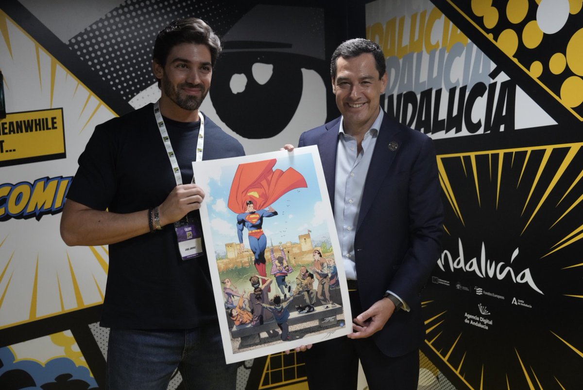Juanma Moreno (@juanma_moreno) on Twitter photo #Andalucía vuelve a hacer historia.
Fuimos el primer territorio fuera de EEUU en acoger los <a href="/LatinGRAMMYs/">The Latin Recording Academy / Latin GRAMMYs</a> y ahora repetimos la proeza con la <a href="/comicconmalaga/">Comic-Con Málaga</a>.
Queremos ser una referencia y lo estamos consiguiendo.
#SDCCMálaga #Andalucía vuelve a hacer historia.
Fuimos el primer territorio fuera de EEUU en acoger los <a href="/LatinGRAMMYs/">The Latin Recording Academy / Latin GRAMMYs</a> y ahora repetimos la proeza con la <a href="/comicconmalaga/">Comic-Con Málaga</a>.
Queremos ser una referencia y lo estamos consiguiendo.
#SDCCMálaga