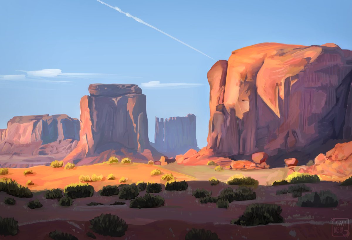 Background study🏜️ 

#digitalart #artmoots #illustration