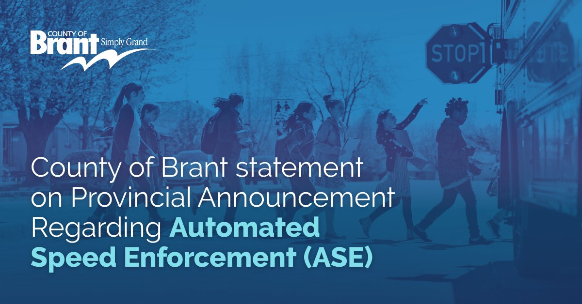 County of Brant Statement on Provincial Announcement Regarding Automated Speed Enforcement

brant.ca/en/news/county…