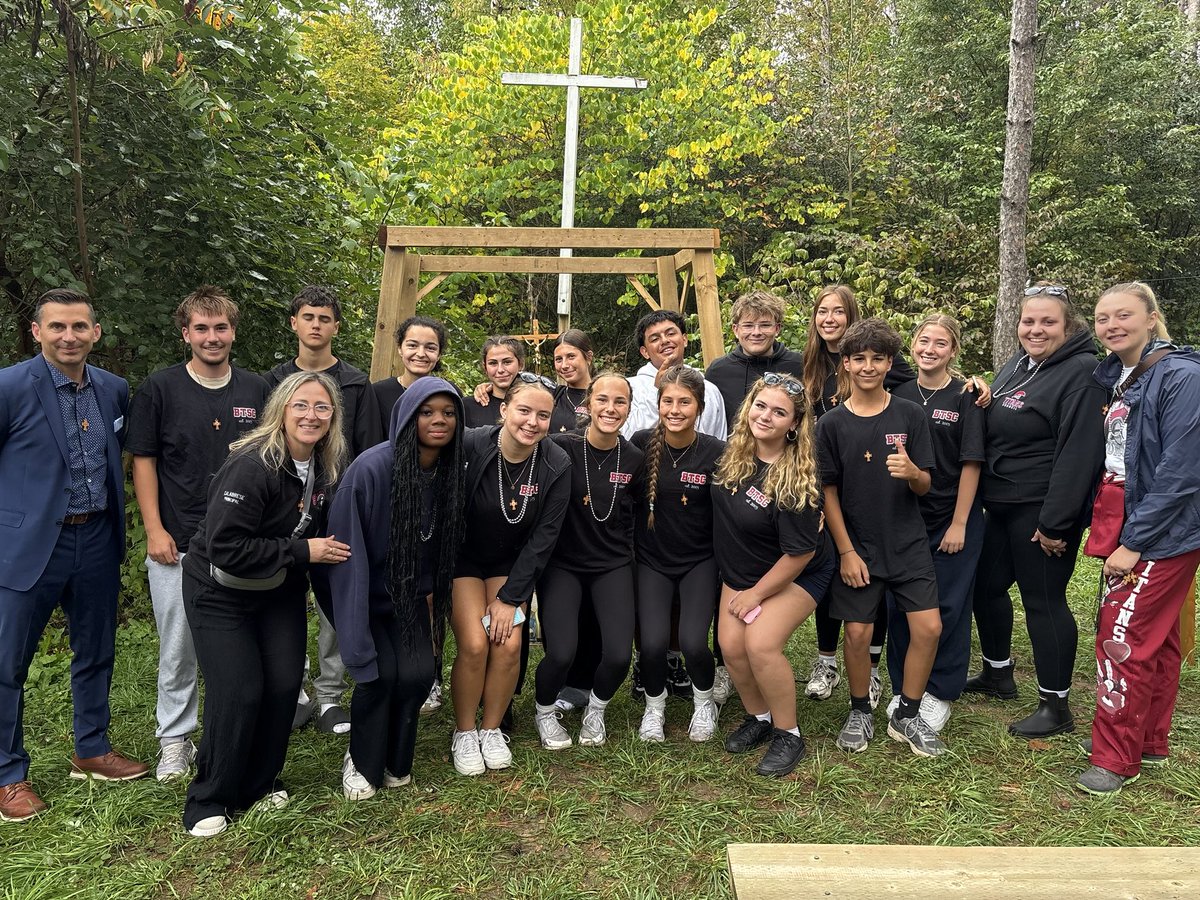 Beautiful day with STUCO at the commissioning of our student council members #titansizedsmiles