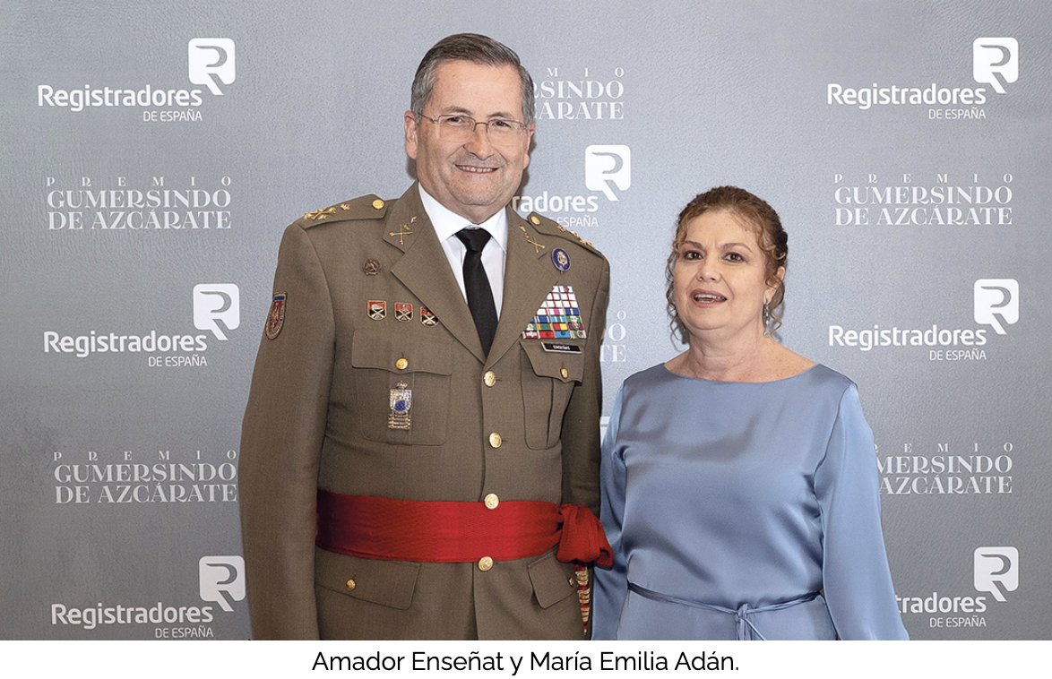 Registrador_es's tweet photo. La decana del Colegio de Registradores, María Emilia Adán @MariaEmiliaAdan, entrevista al General Enseñat y Berea, Jefe de Estado Mayor del @EjercitoTierra |
Vía Asociación Española de Militares Escritores #AEME
https://t.co/cEC2NwQJ0s https://t.co/UBvtQVAAz6