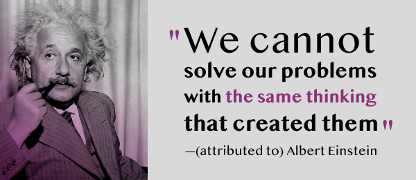 AngelaPesta's tweet photo. The problems AI creates can't be solved with pre-AI thinking. We need fresh frameworks, new mental models, and courage to abandon what worked before. The unknown unknowns demand unknown approaches. #DesignThinking #AI #Innovation #UXDesign https://t.co/o9ll0vP0rU