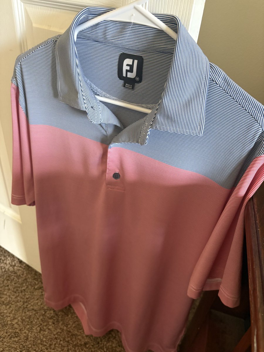 As is tradition..in solidarity with Team USA, I will be wearing my absolute worst shirt for my Sunday morning round before the singles matches. 
#RyderCup #GoUSA