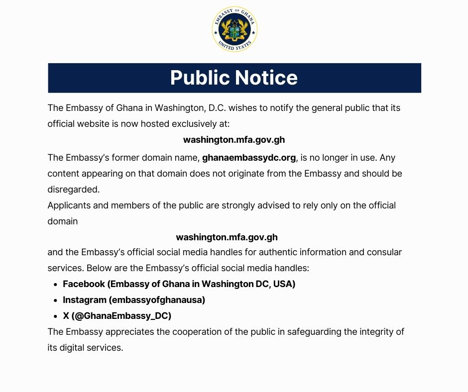 Ghana Embassy, Washington DC (@ghanaembassy_dc) on Twitter photo 