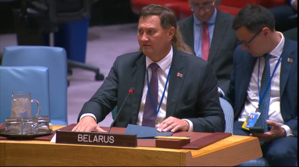 #Belarus FM Ryzhenkov backed China’s proposal for a World AI Cooperation Organization at the UN Security Council: The world urgently needs a platform to set fair rules and ensure AI development serves peace, not conflict #UNGA80