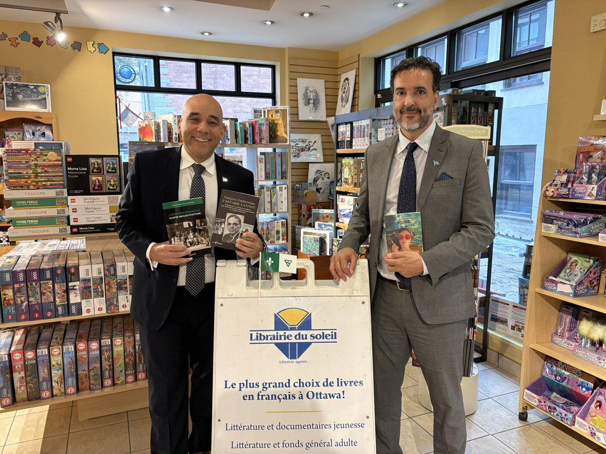 En cette Journée du livre franco-ontarien, nous célébrons la richesse de la littérature franco-ontarienne et l’apport unique des auteurs et autrices qui font vivre notre langue et notre culture.

Le Québec a tout à gagner d’une francophonie forte et dynamique dans les autres