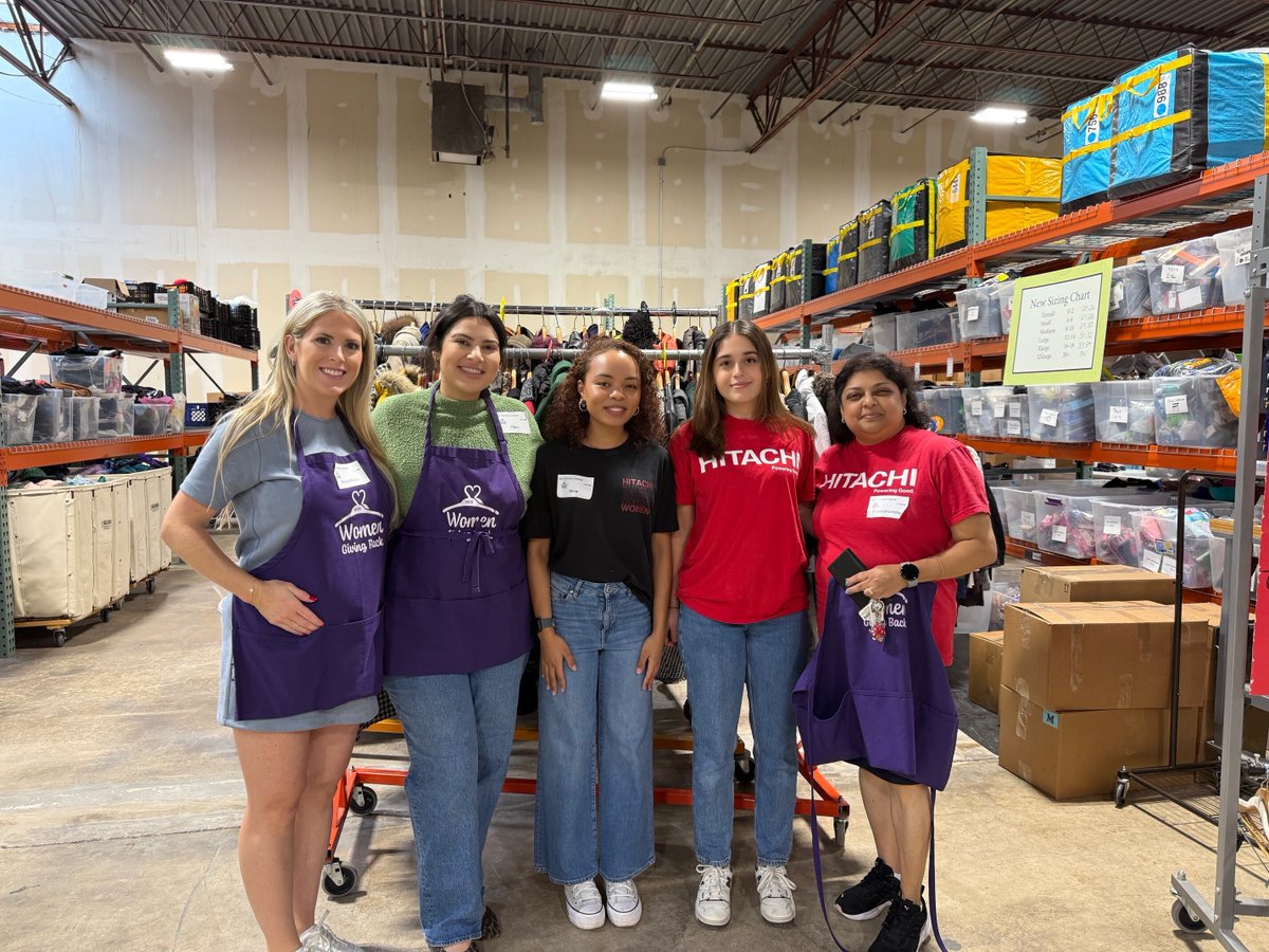Our team had an incredible time volunteering with Women Giving Back, Inc. this week at their Northern Virginia boutique, where we spent time organizing fall and winter coats to prepare the shop for the seasonal cold weather. Learn more here: bit.ly/42Q8sIh