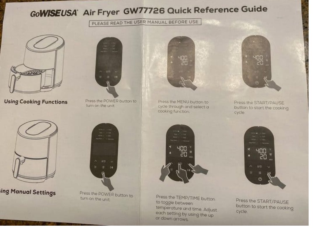 Dude these are literally instructions for an air fryer. <a href="/NotTomNotTerry/">Tsabolov Brands</a>