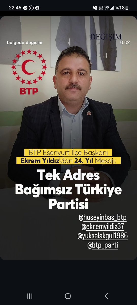 BTP ile  Nice 24" lere <a href="/huseyinbas_BTP/">Hüseyin Baş</a> <a href="/BTP_05x/">Bağımsız Türkiye</a> <a href="/MeltemTvComTr/">Meltem Tv</a>