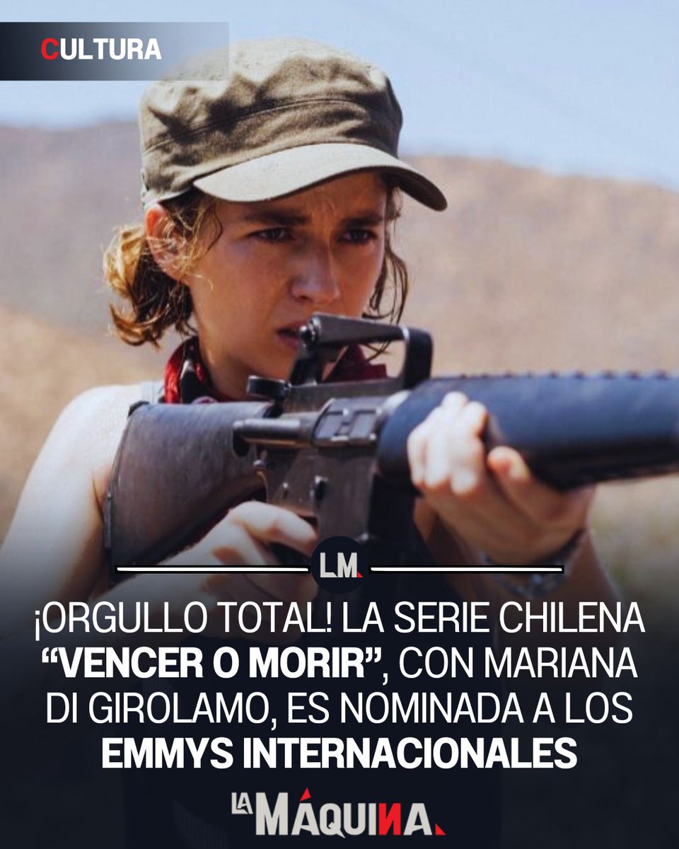 ¡CHILE VA AL EMMY! 🏆😍 ¿Qué te parece? 👇

Estrenada en 2024 en la plataforma Amazon Prime Video, la serie nacional "Vencer o morir", protagonizada por Mariana di Girolamo y producida por Parox, competirá en el Emmy Internacional con países como Alemania, India y Reino Unido.