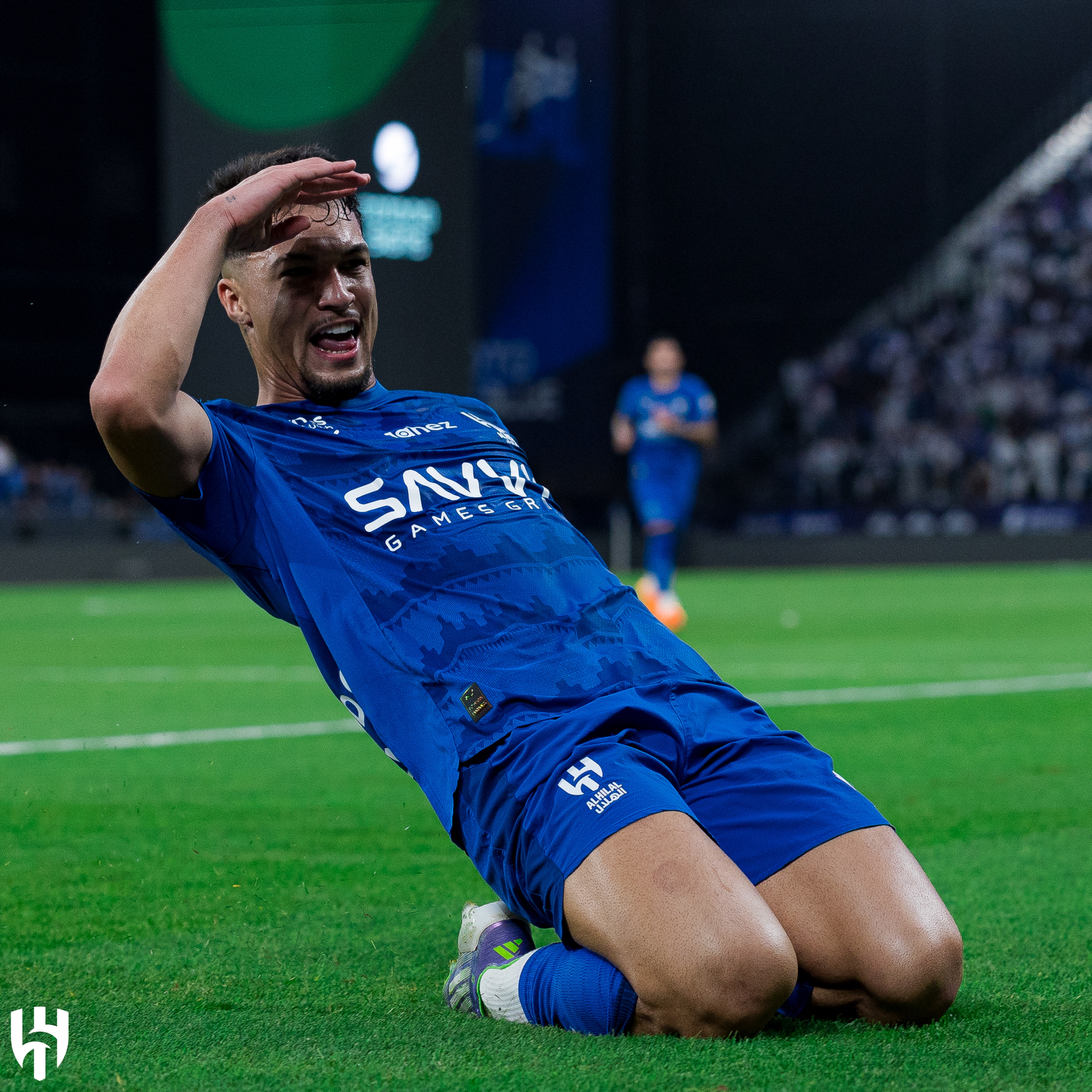 من لقاء الهلال والأخدود (إكس)