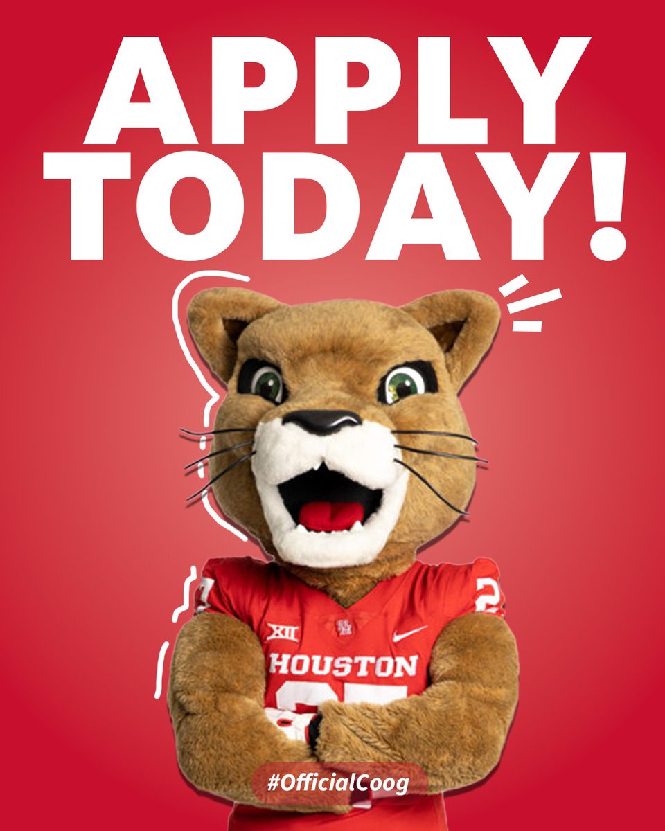 University of Houston Admissions tweet media