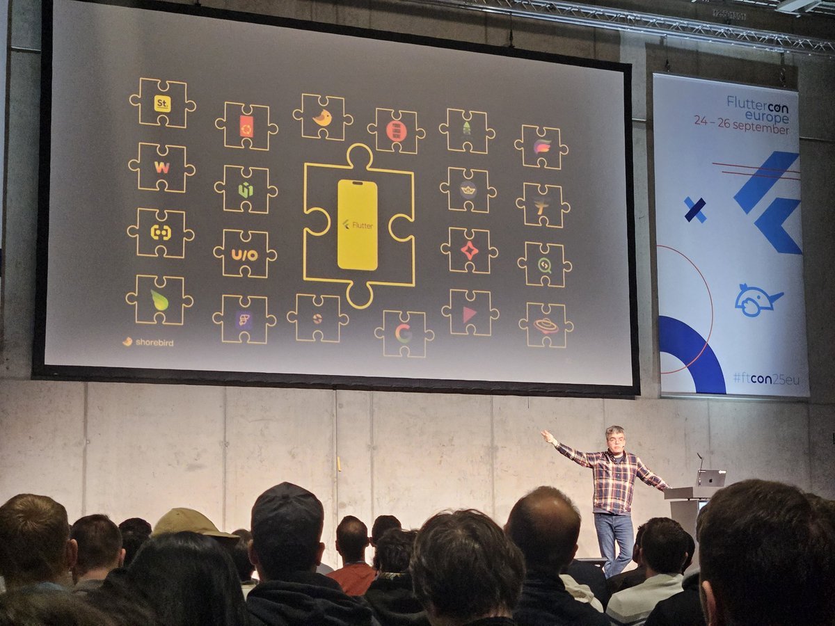 3ettilina's tweet image. Glad I got early to watch @_eseidel keynote today at @FlutterconWorld! Lot's of great insights about #Flutter and #Dart. Very inspiring to go forward and keep pushing this awesome technology 💙
Thank you, Eric! And congrats on everything you're accomplishing at @shorebirddev 🚀