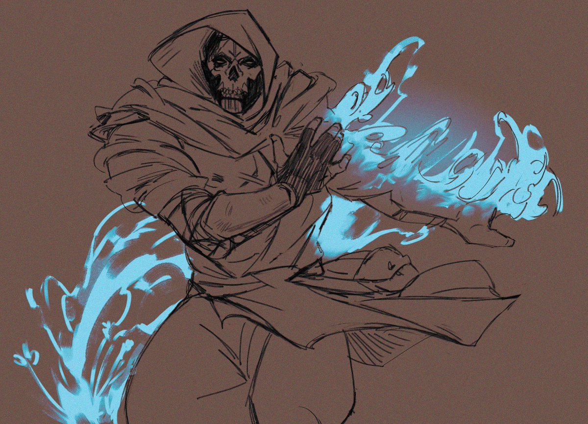 i am sorry i been quiet, mage au ghoap has been consuming all my time for next months comic