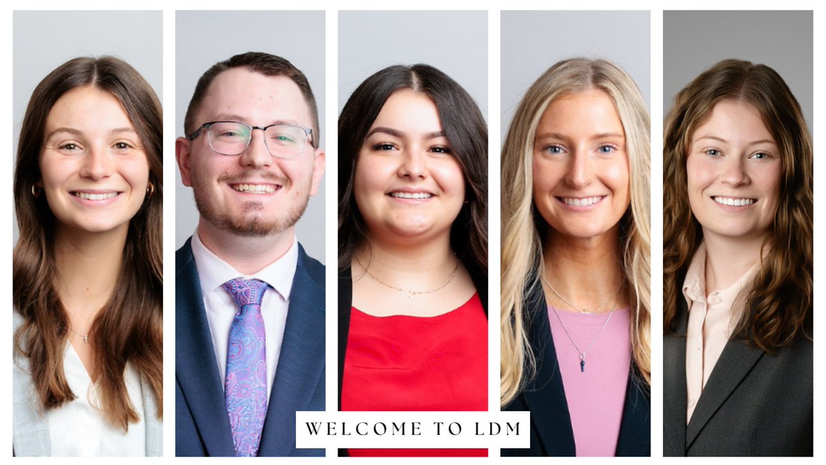 Join us in welcoming our newest associate attorneys:
Anna Clark
Cameron Carney
Darlene Gomez
Regan Sankey
Tressa Lauer
📝 Now sworn in and ready to get to work.

👉 Read more: bit.ly/4831lQs
#LDMlaw #NewAssociates #NebraskaLaw #IowaLaw #AttorneyLife