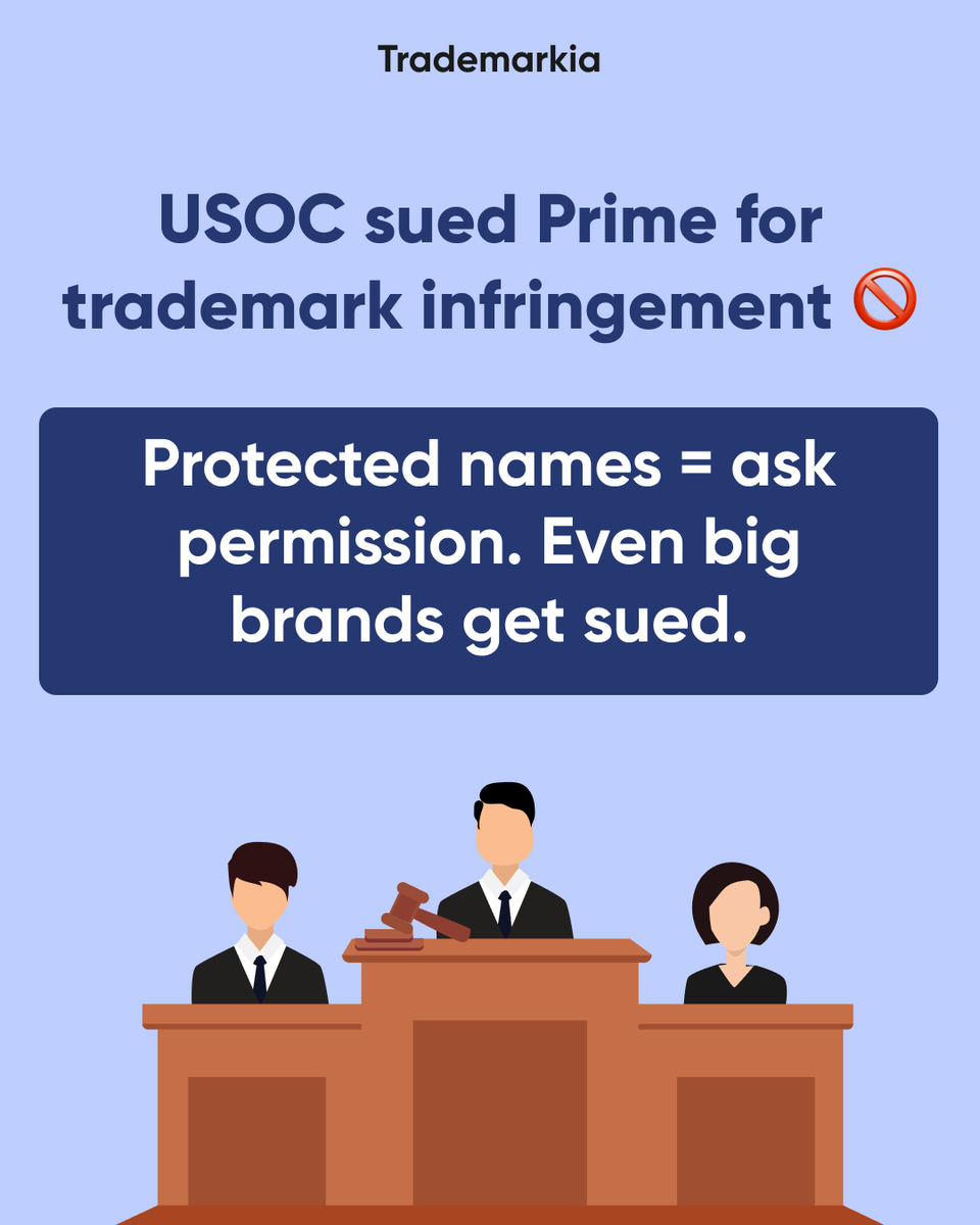 Prime Hydration used ‘Olympic / Team USA’ on packaging — and got sued. Protected names aren’t free to use. Always check trademarks before you market.

#PrimeHydration #LoganPaul #TrademarkLaw #BrandProtection #BusinessTips #Entrepreneurs