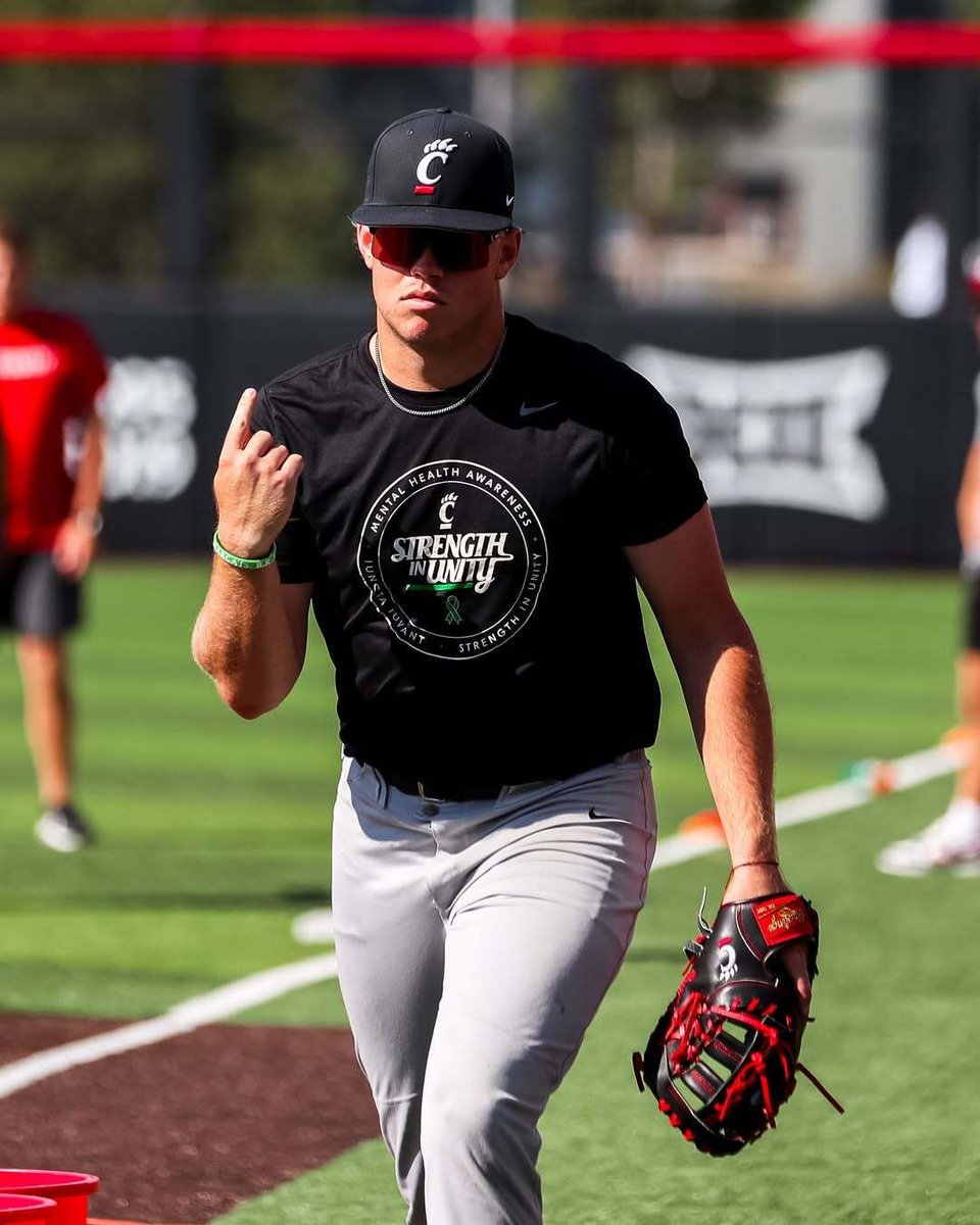 Quinton Coats (<a href="/qsc_25/">quinton coats</a>) opened eyes last fall with his hitting ability and never slowed down, finishing his freshman season batting .315/.400/.541.

He mostly played first base last season, but the <a href="/GoBearcatsBASE/">Cincinnati Baseball</a> coaches are eager to give him a chance to play third.