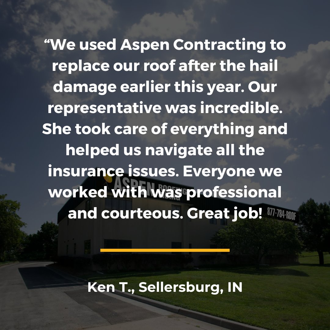 ⭐⭐⭐⭐⭐

We love hearing from happy customers!

#CustomerReview #AspenContracting #RoofingExcellence