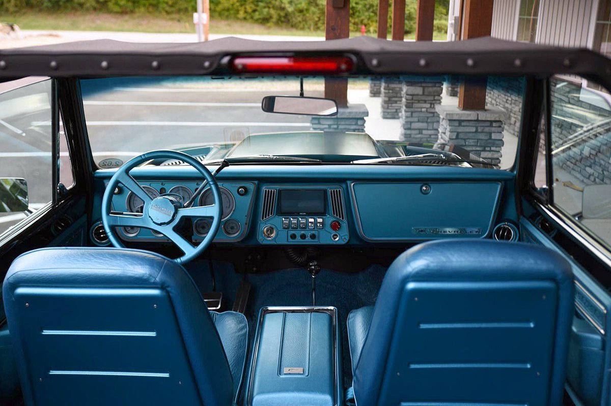 Retromania4ever's tweet image. 🇺🇸🦅 1972 #Chevrolet K5 #Blazer  
5.7 litre ZZ430 V8