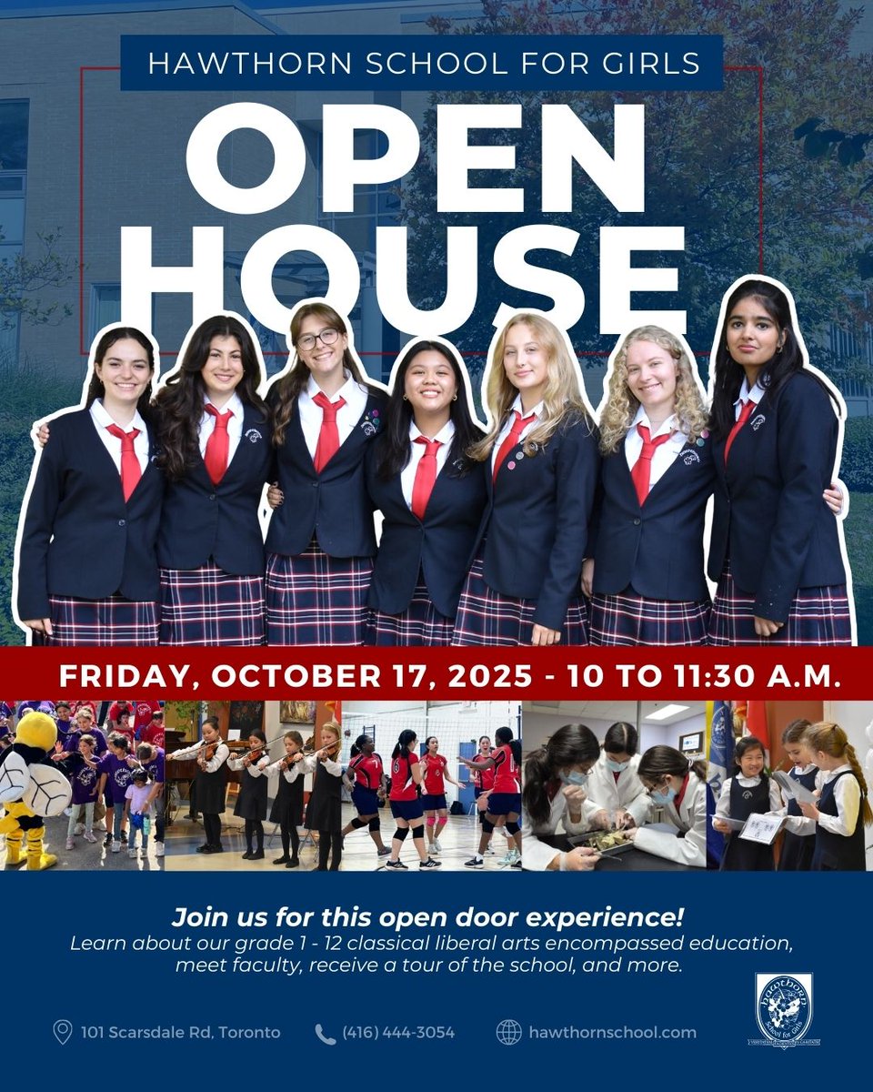 Unlock your daughter's full potential. Discover the power of an all-girls education!

Join us Friday, October 17 at 10 a.m. to meet our dedicated faculty &amp; staff (eager to meet you), gain a better understanding of the academics, receive an in-person tour, and more! #fall2025