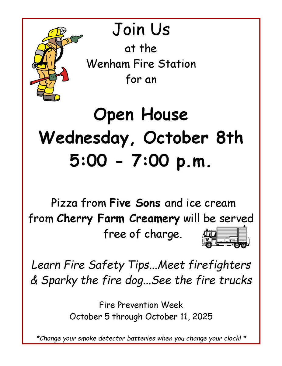 Town of Wenham tweet media