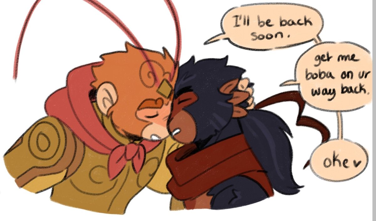 #lmk They nuzzling idk