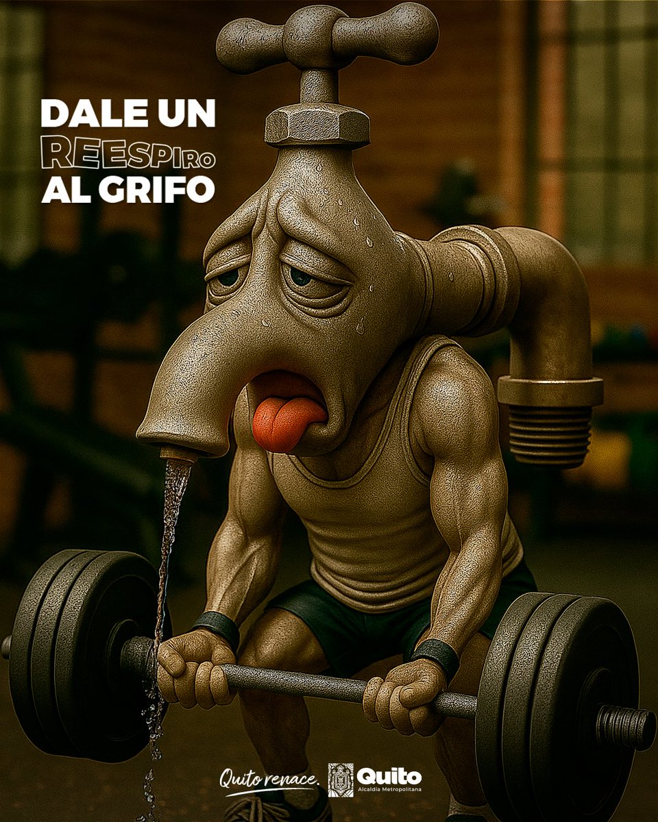 💧 #ConsumoResponsable | ¿Sigues usando mucha agua en el gym?

Dale un respiro 😗💨

#QuitoRenace