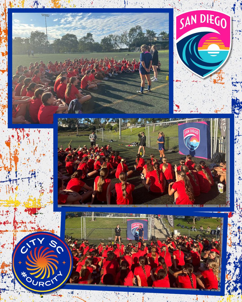 City SC <a href="/GAcademyLeague/">Girls Academy</a> enjoying a visit from Kristen McNabb and Katie Ritchie from <a href="/sandiegowavefc/">San Diego Wave FC</a> the other night. The players had the unique chance to ask questions, snap photos, and get autographs. What an amazing experience. Thank you, Wave!  

#OurCity #WeAreCitySC