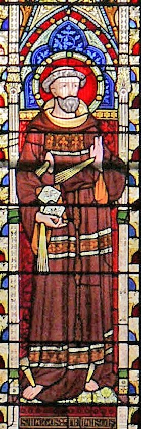 Pugin_awn's tweet image. #StFrancis in a deacon's #dalmatic. #Stainedglass designed by #AWNPugin. #StChadCathedral,#Birmingham. @StChadsBirm
@RCBirmingham
@stainedglassmus
#pugin #augustuspugin #gothicrevival #gothicrevivalstainedglass #design #puginstainedglass #puginstchad #puginbirmingham #pugindesign