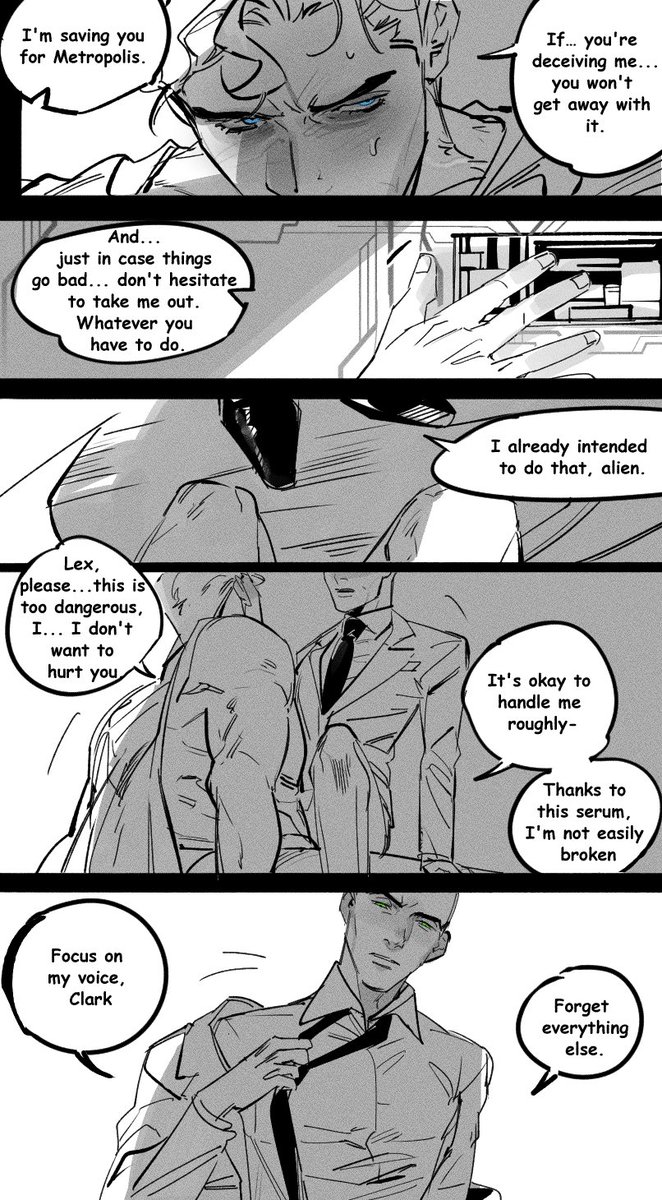 #clex #superlex
Sentinel &amp; Guide AU 🤗

Sentinel Clark x Guide Lex