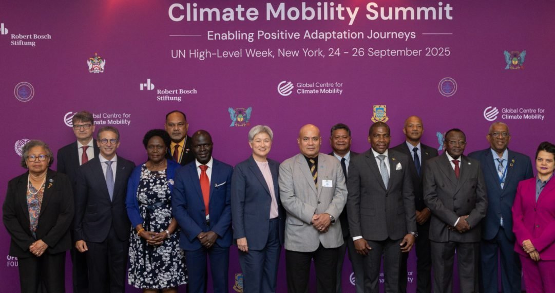 I was pleased to share the #CARICOM experience and perspectives at the Climate Mobility Summit at #UNGA80 which brought together global leaders, policymakers, experts, and frontline communities to shape a shared agenda for action. shorturl.at/8PfJY