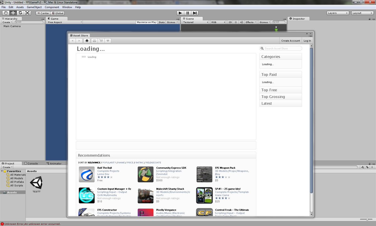 CodeRed_dev's tweet image. Remember when the asset store was in the engine lol