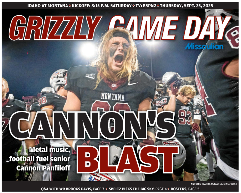 #GrizFB Senior Feature | Cannon's blast

Cannon Panfiloff looks like he'd fit right in on stage with a metal band, which would've been the path he pursued if not for football, where he has hit the right notes starring as a rock at left tackle for Montana.

406mtsports.com/college/big-sk…