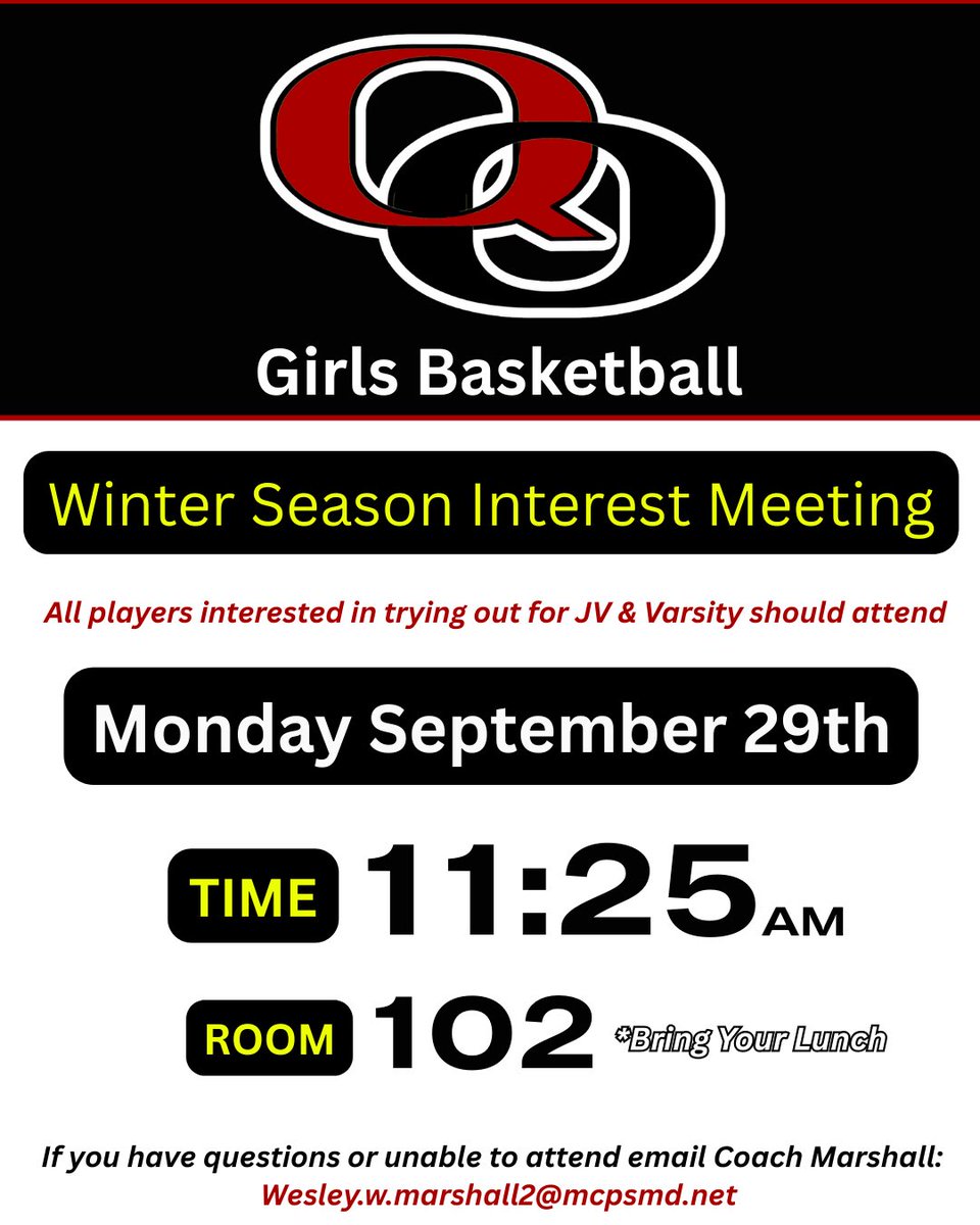 Quince Orchard Girls Basketball tweet media