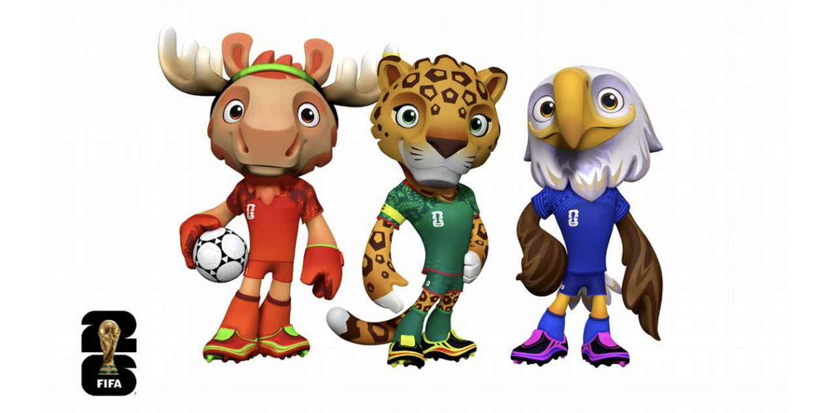 Amo las mascotas del mundial 2026.
Te gustaron?
