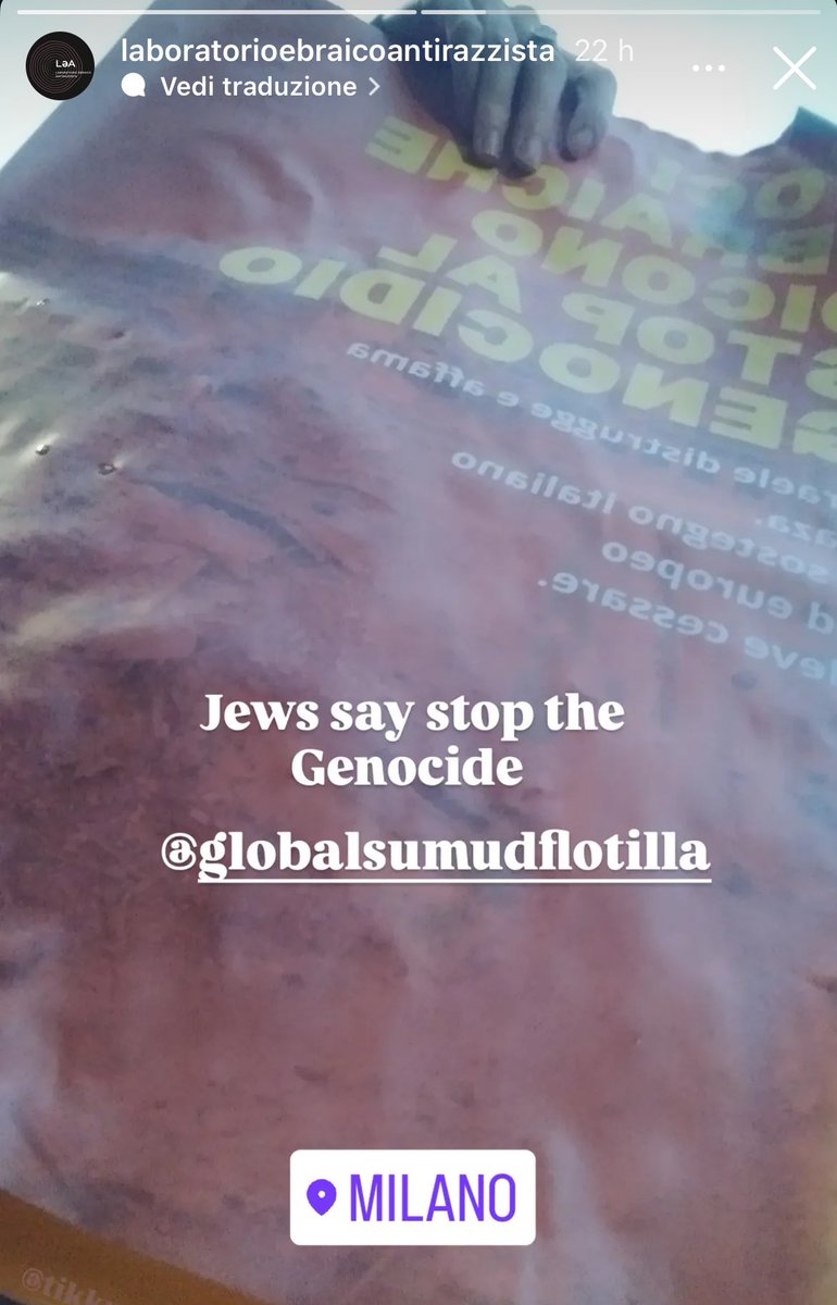 giacomo ding dong ti do una buona notizia: c’erano più di un ebreo presente alla manifestazione di milano, quindi direi che possiamo continuare a “non fare niente”