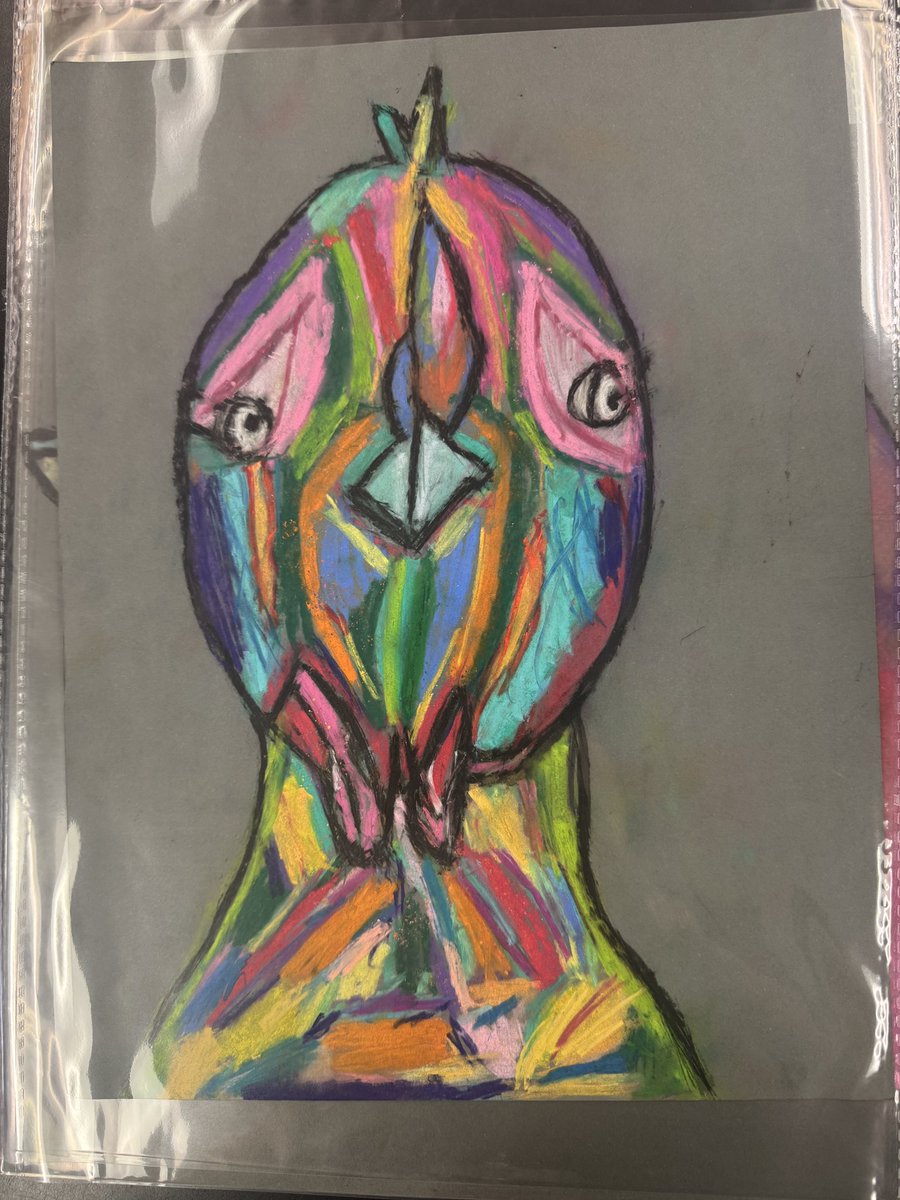 WHEArtRoom's tweet image. 3rd grade abstract animal portraits-made with chalk- and inspired by Tracy Miller! These were a labor of love- took way longer than expected- but *wow* what a lesson in patience and persistence!
#wheart #elementaryart #elementaryartteacher