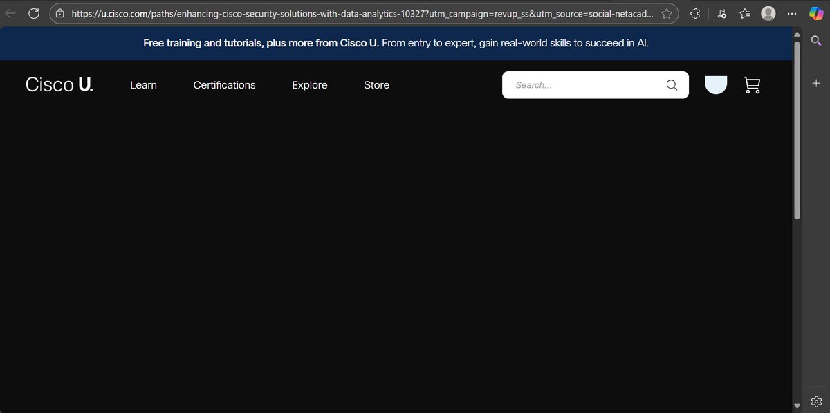 theitgirliee's tweet image. Day 96💃
 I really don&apos;t want to go into Splunk till after these 100 Days so that it has my undivided attention. I want to ease into it &amp;amp; I&apos;d gotten a Cisco course, but Cisco is really against me like courses don&apos;t load on my laptop. Found alternative tho&apos;
#100DaysofCyberSecurity