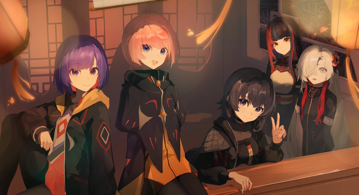 chengzijiyuan's tweet image. 在春节时候画的VWP。
#神椿市復興美術部