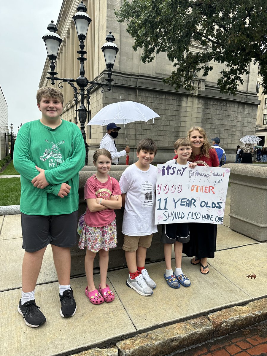 Spending his birthday advocating for others to get to have a birthday! What an amazing voice for the voiceless and example for kids his age! 

<a href="/NJRTL/">NJ Right to Life</a>