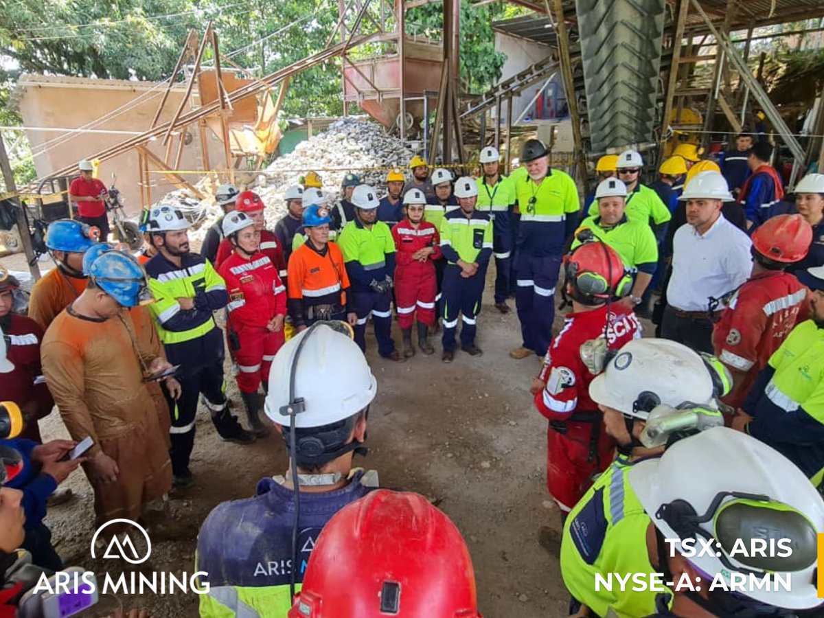 Partnership means standing together in the hardest moments and safety protocols from our formalization programs protect lives. All 23 workers, including five Aris Mining employees, have been safely rescued following the La Reliquia shaft collapse.

The National Mining Agency