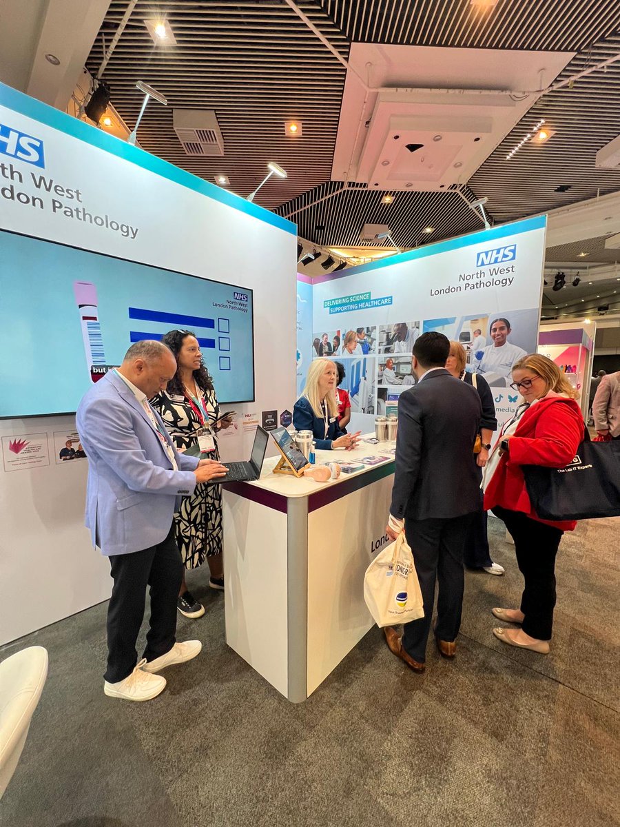 The #IBMSCongress2025 has come to an end! 🎉

We've had the best time meeting attendees, giving and attending presentations, showcasing our work and being together as a team 💙#TeamNWLP

#NorthWestLondonPathology