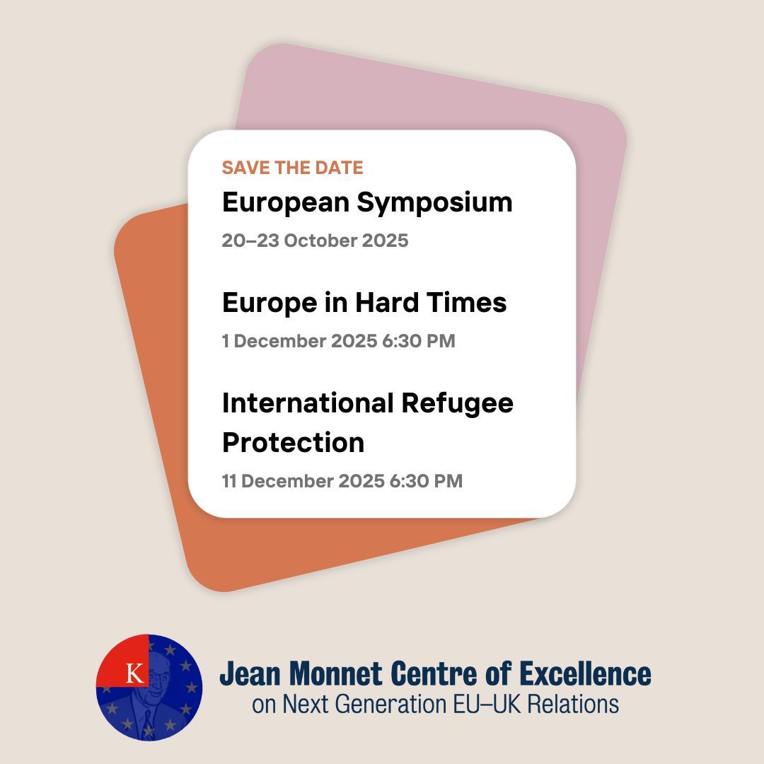Jean Monnet Centre of Excellence | KCL tweet media