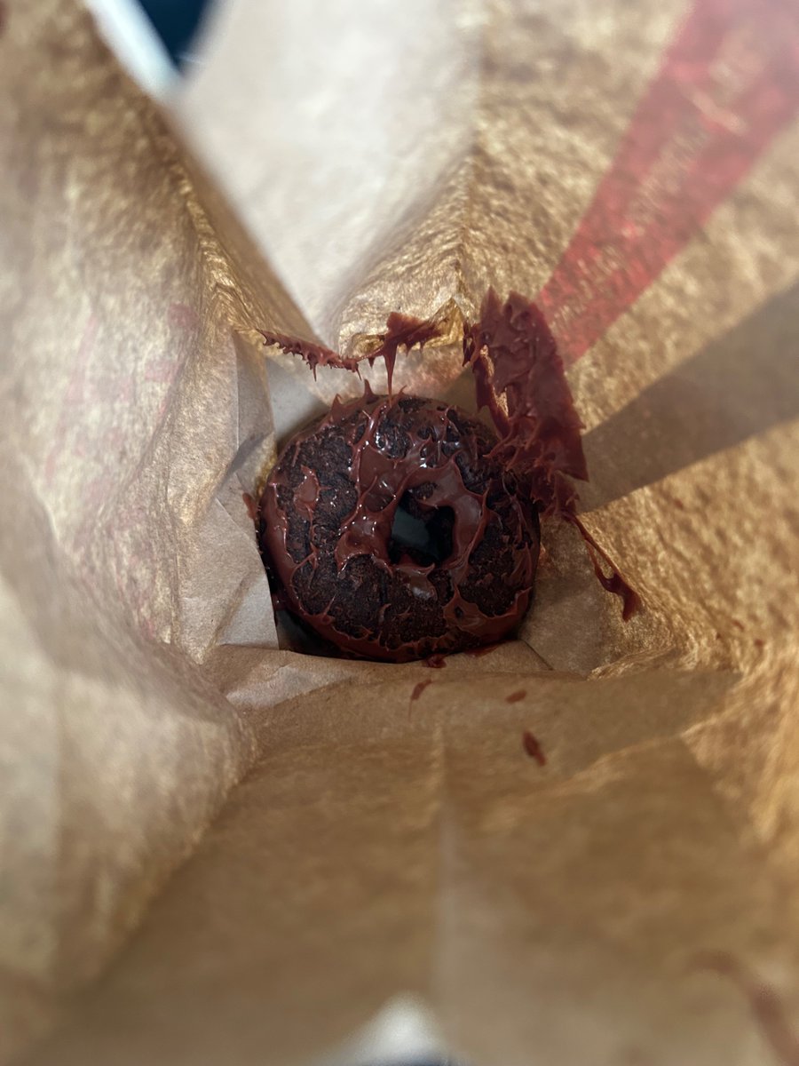 timlambertus's tweet photo. Good morning @TimHortons 
 this was not fun, enjoyable, or tasty. Donut debacle. #TimHortons #fail https://t.co/pMIkNSbfbq