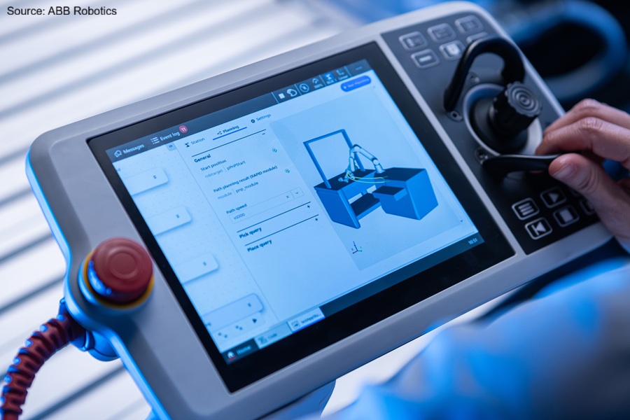 QualityMagazine's tweet image. New Product Alert! Intelligent, hardware-agnostic #machinevision system gives ABB robots the power to see and adapt in real time with advanced perception skills, through any #cameras or #sensors.
Find Out More! 👉qualitymag.com/articles/99091…