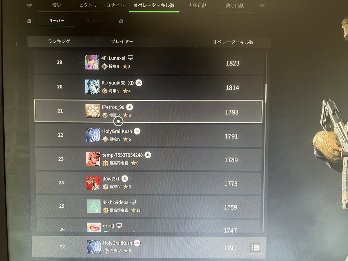 FoxyL1ly's tweet image. オペレーターキル数、世界22位のxim設定DMにて販売中
#デルタフォース
#Deltaforce 
#ximmatrix
#デルタフォース募集